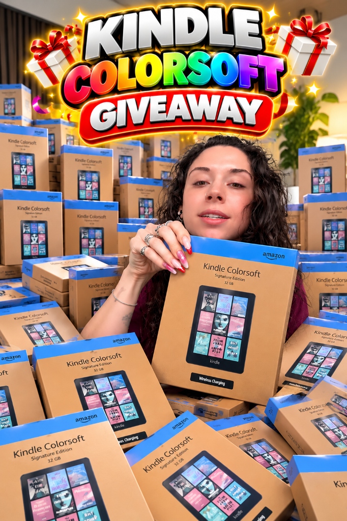 @mariannasreads Kindle Colorsoft Giveaway Showcase
